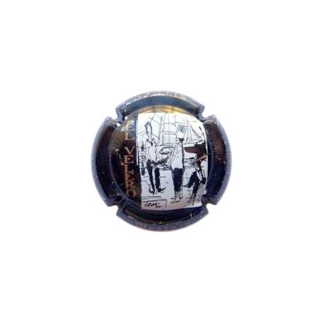 Pirulas Restauració X-13729--Placa color negro.Cava Mestres