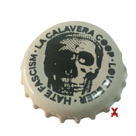ESPAÑA (ES)  (La Calavera) Cerveza Cooperativa la Barricona