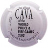 Commemoratives X-07706 The Official CAVA of the World Police & Fire Games 2003 Castell del Mirall
