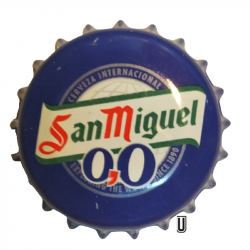 ESPAÑA (ES)  San Miguel Fábricas de Cerveza y Malta S.A. (0,0)-BO R-5661-SIN PLASTICO EN EL REVERSO