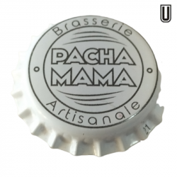 FRANCIA (FR)  Cerveza Pachamama (Brasserie) Sin usar sin plastico en el reverso
