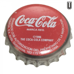 ESPAÑA (ES)  Cola Coca Cola (F.C. Barcelona 2006) (White)