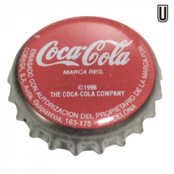 ESPAÑA (ES)  Cola Coca Cola (F.C. Barcelona 2006) (White)