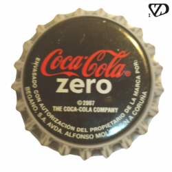 ESPAÑA (ES)  Cola Coca Cola (Zero) (A Coruña) Sin usar