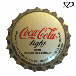 ESPAÑA (ES)  Cola Coca Cola (Light) (Vizcaya) Sin usar