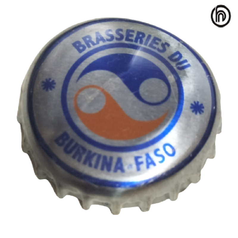 BURKINA FASO (BF)  Cerveza Burkina Faso, (Brasseries du)