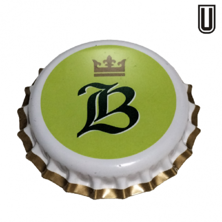 BÉLGICA (BE)  Cerveza Bocq (Brasserie du) Sin usar sin plástico en el reverso