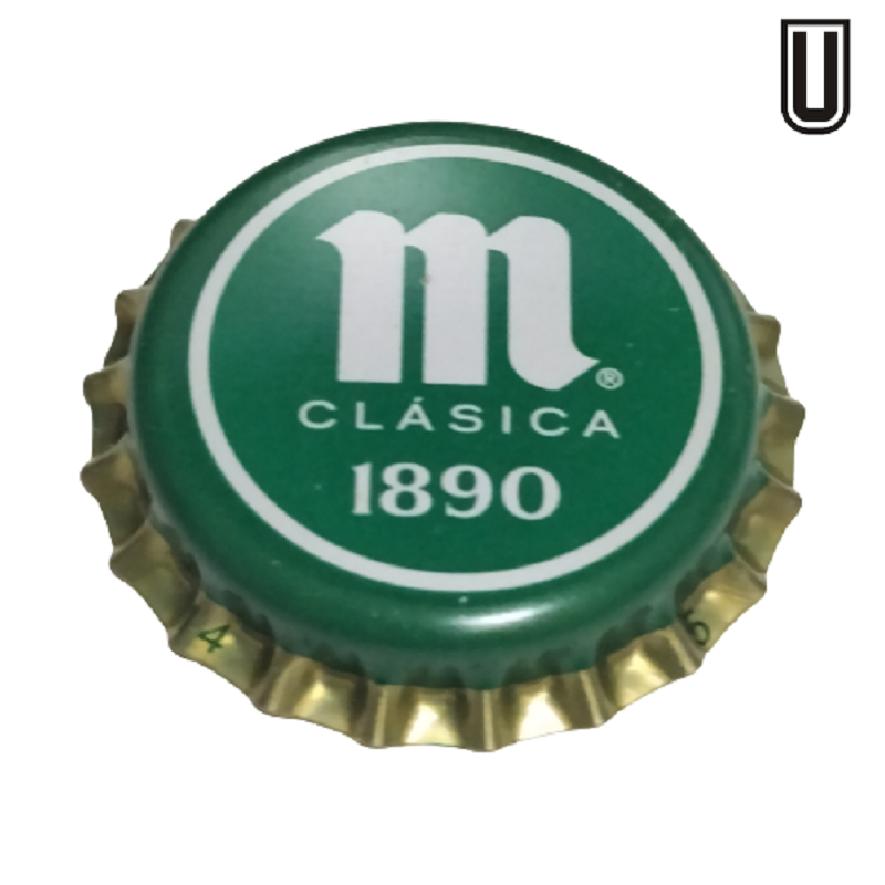 ESPAÑA (ES)  Cerveza Mahou S.A. (Clásica 1890) BO R-3144 Sin usar sin plástico en el reverso
