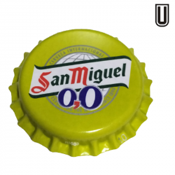 ESPAÑA (ES)  Cerveza San Miguel Fábricas de Cerveza y Malta, S.A. (0,0) BO R-5683 Sin usar sin plástico en el reverso