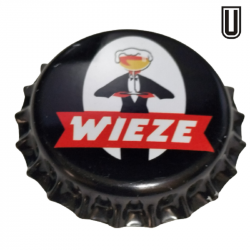 BÉLGICA (BE)  Cerveza Wieze (Brouwerij) Sin usar sin plástico en el reverso