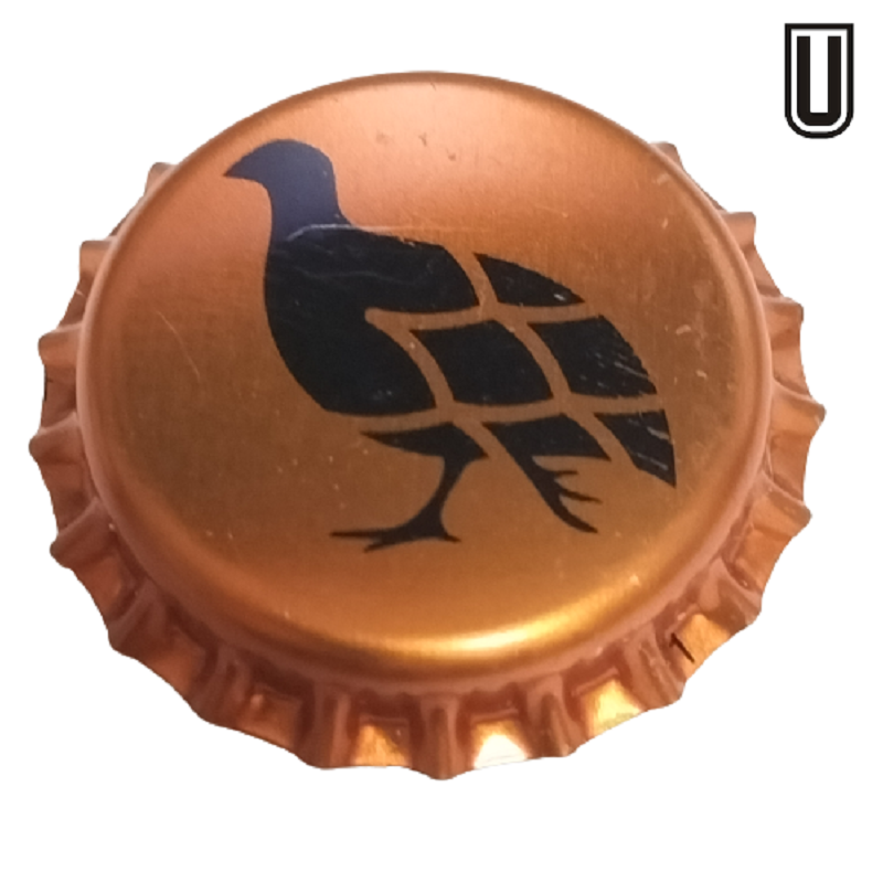 SUDÁFRICA (ZA)  Cerveza Fisanthoek Brewing Co. Sin usar sin plástico en el reverso