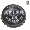 ESPAÑA (ES)  Cerveza Damm Fábrica de Cerveza S.A. (Keler) KC81500. Sin plástico en el reverso