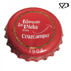 ESPAÑA (ES)  Cerveza Cruzcampo, S.A. (Z) (Zapata Ibérica) (Dorado) 053625101
