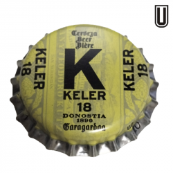 ESPAÑA (ES)  Cerveza Damm Fábrica de Cerveza S.A. (Keler) KC80004 BO. Sin usar sin plástico en el reverso