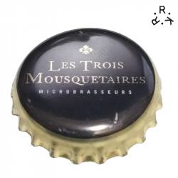 CANADÁ (CA)  Cerveza Les Trois Mousquetaires, (Microbrasseurs)