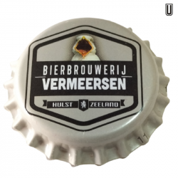 PAÍSES BAJOS (NL)  Cerveza Vermeersen, (Bierbrouwerij)-Sin usar sin plastico en el reverso